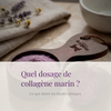 Cuillère doseuse Matirō en bois — quel dosage de collagène marin par jour