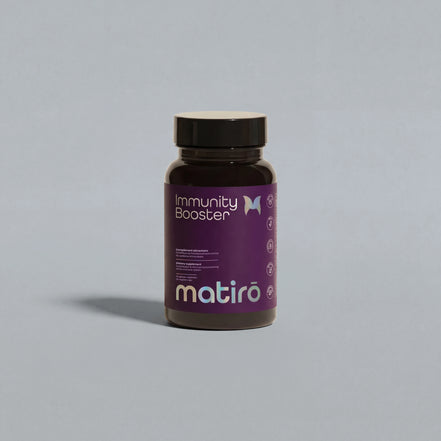 Immunity Booster Matirō — gélules végétales vegan, zinc, sélénium, vitamines