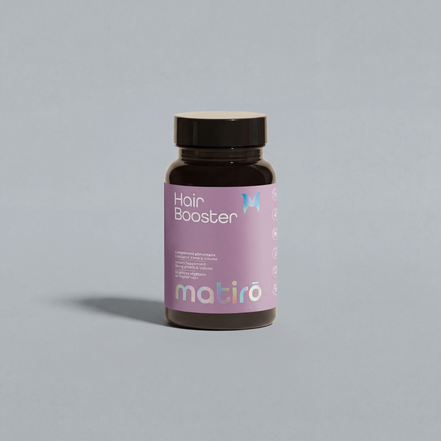 Hair Booster Matirō — gélules végétales, formule brevetée croissance et volume