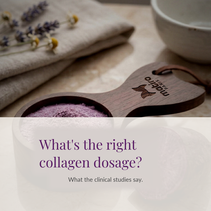 What's the right collagen dosage? What the clinical studies say.